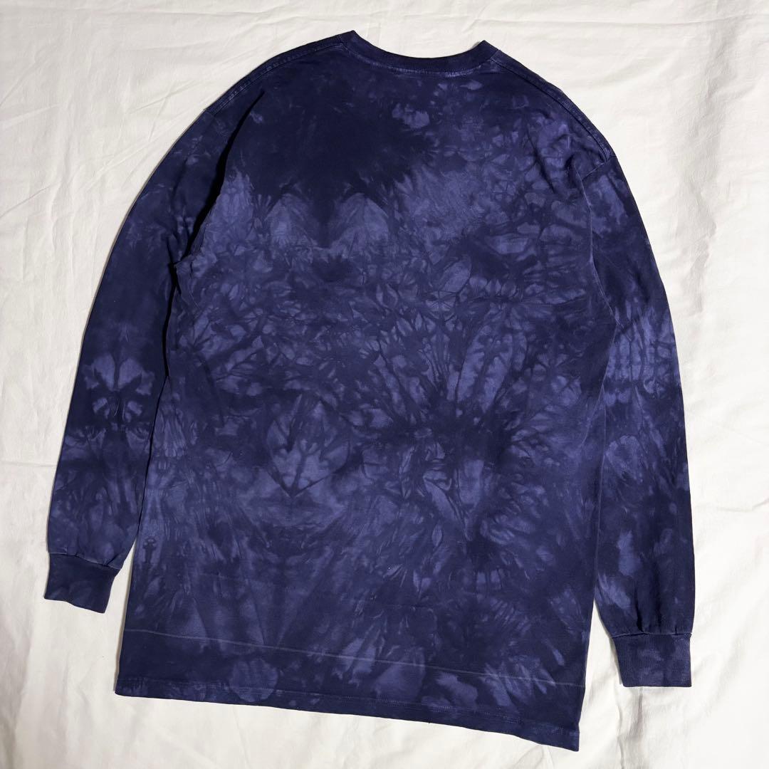 aiko 着 USA製 THE MOUNTAIN 犬プリント タイダイ Tシャツ