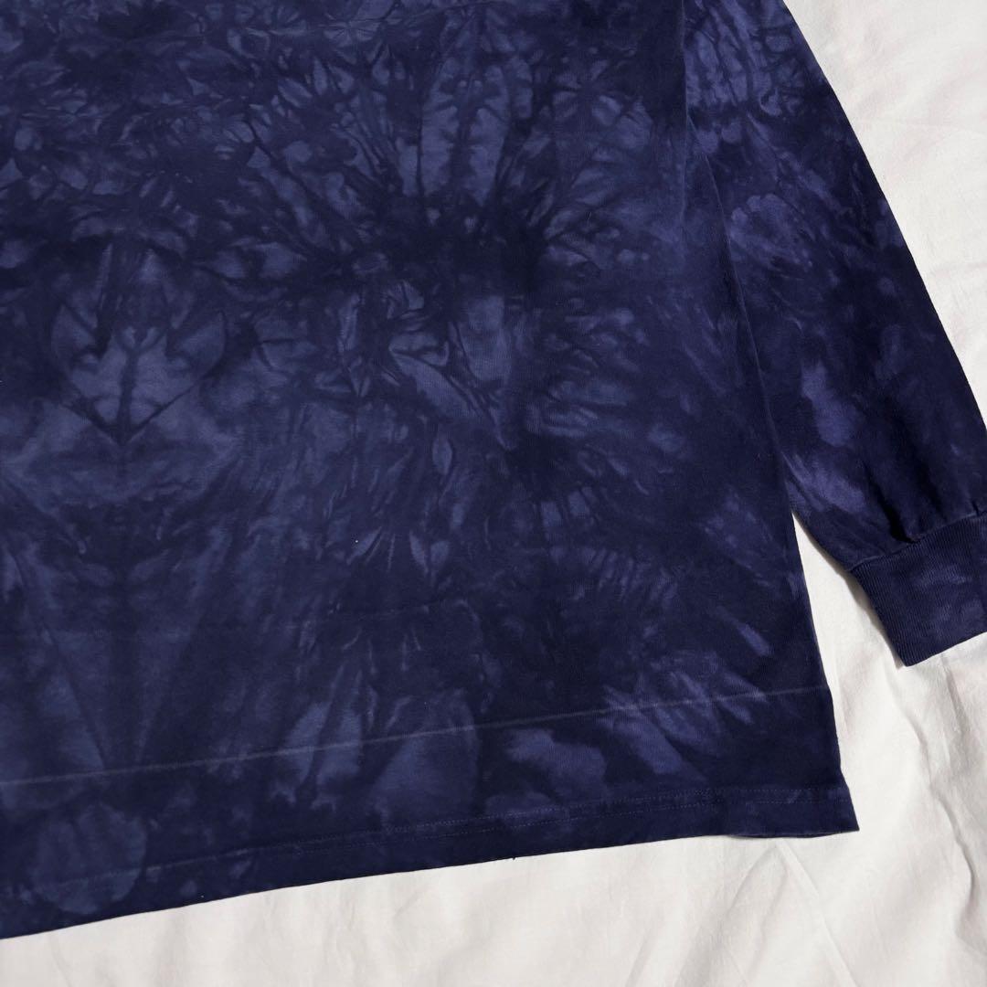 aiko 着 USA製 THE MOUNTAIN 犬プリント タイダイ Tシャツ