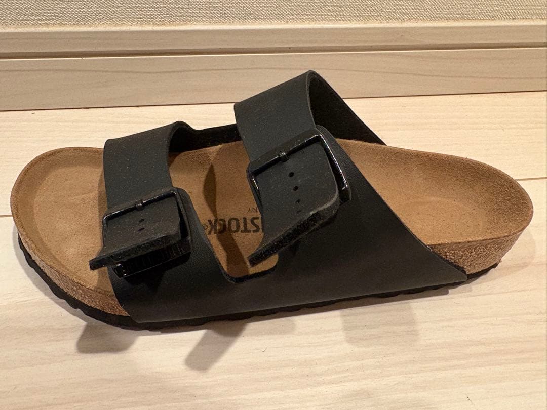 BIRKENSTOCK ブラック サンダル 39 レギュラー