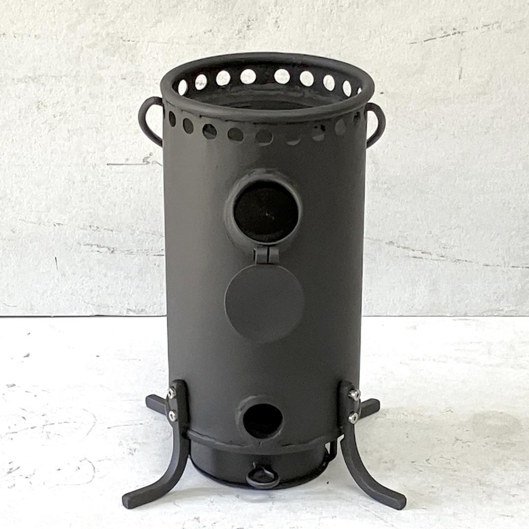 かまどン 新聞紙で炊ける防災炊飯器 バッグ付 キャンプストーブ 七輪 35%割引