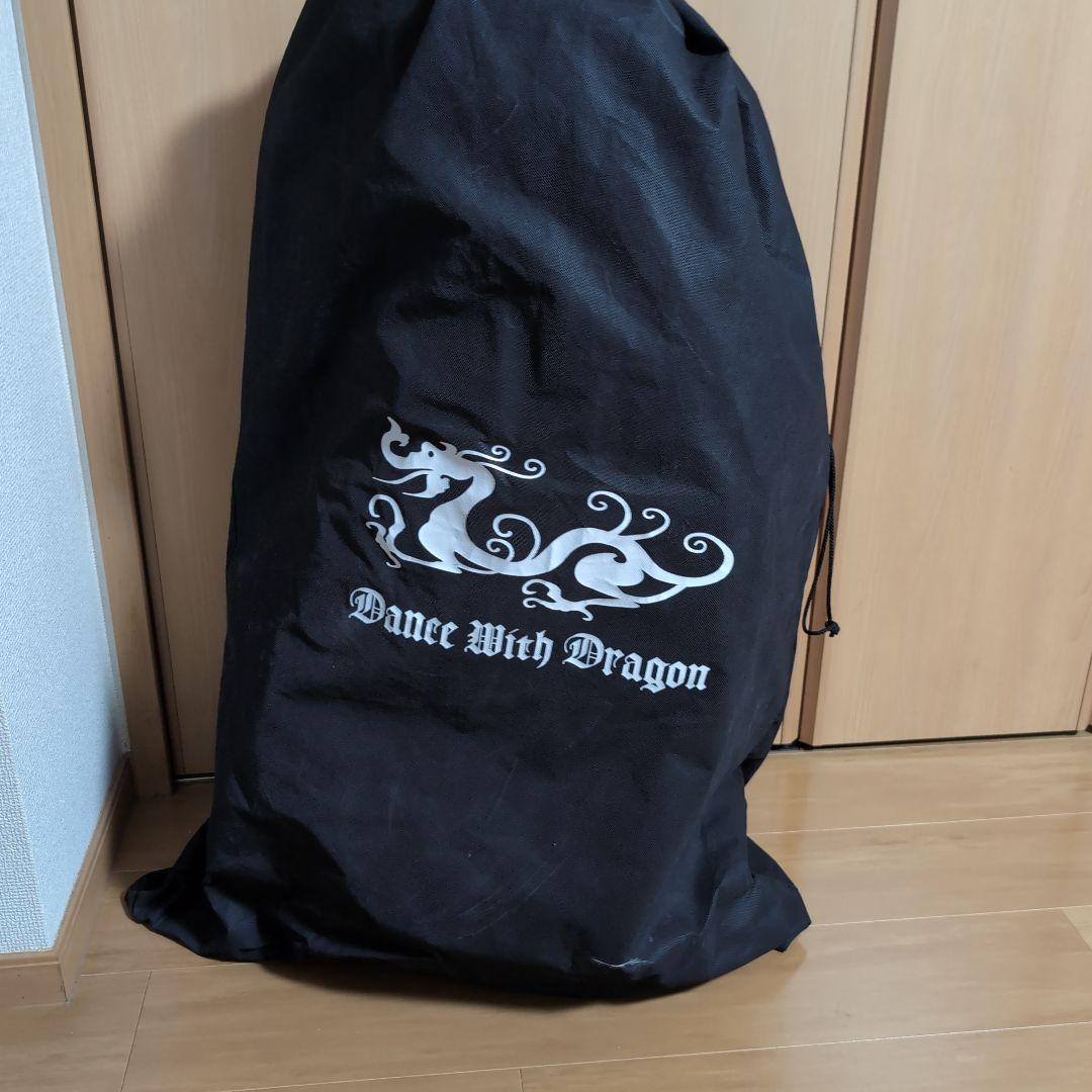 Dance With Dragon キャディバッグ 黒/赤/銀