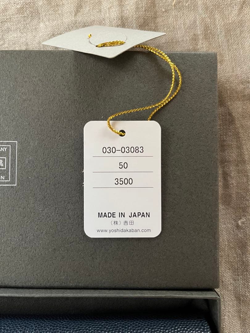 PORTERネイビー 財布 型番030-03083 日本製