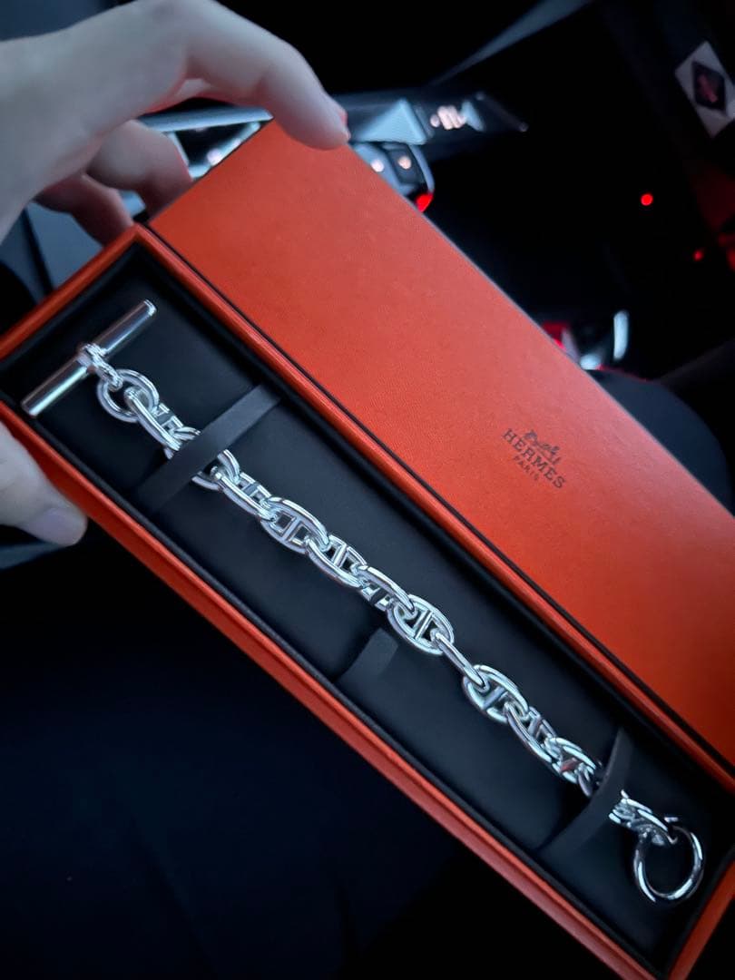 【本日限定値下げ】HERMES エルメス シェーヌダンクル GM 13コマ