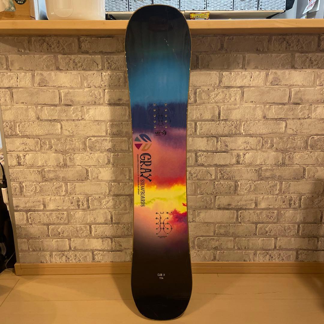 GRAY スノーボード CUB X 114