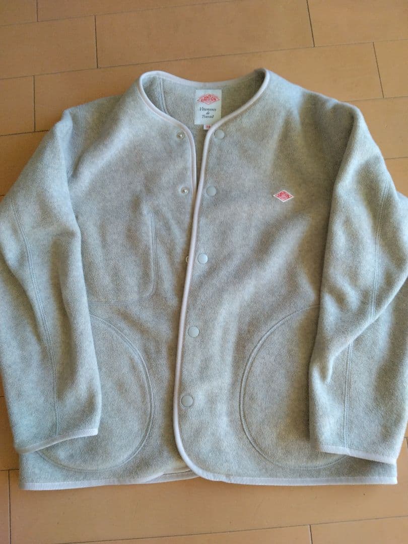 DANTON　フリースノーカラージャケット