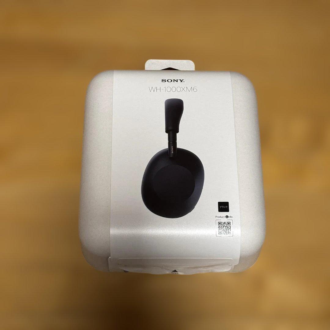 美品 SONY WH-1000XM6 ブラック ワイヤレスヘッドホン
