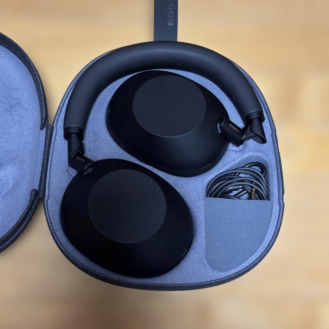 美品 SONY WH-1000XM6 ブラック ワイヤレスヘッドホン