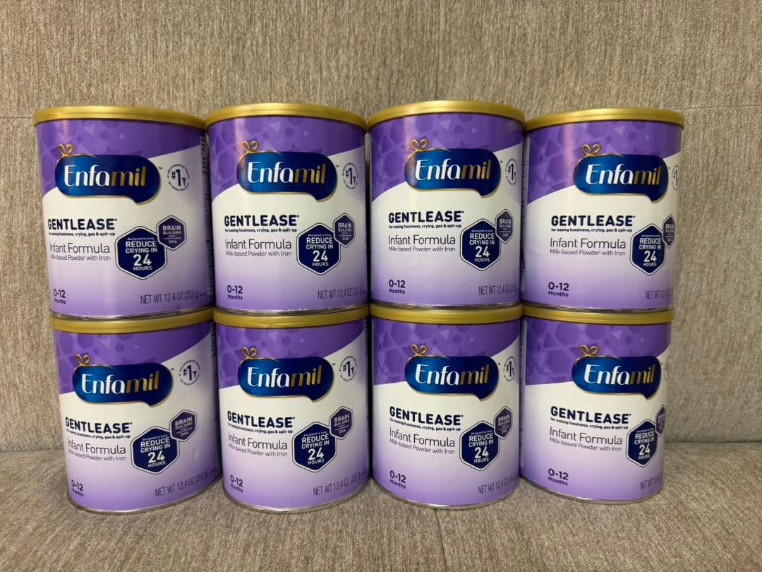 Enfamil gentleaseエンファミルジェントリース粉ミルク8缶