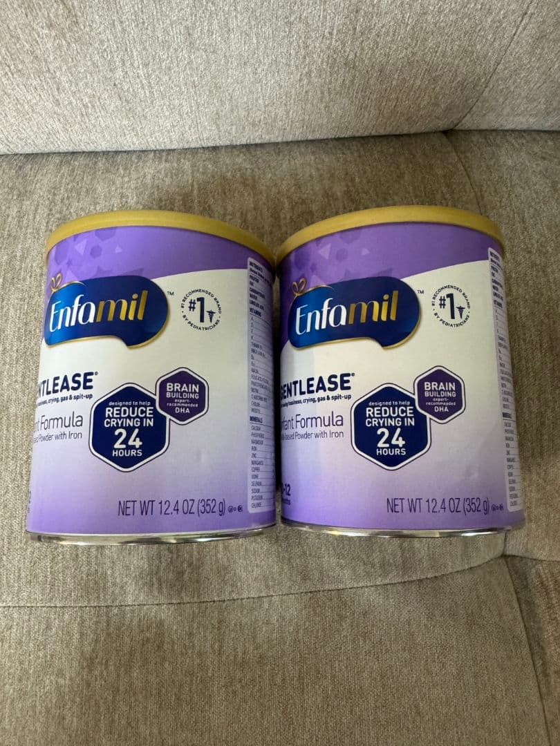 Enfamil gentleaseエンファミルジェントリース粉ミルク8缶