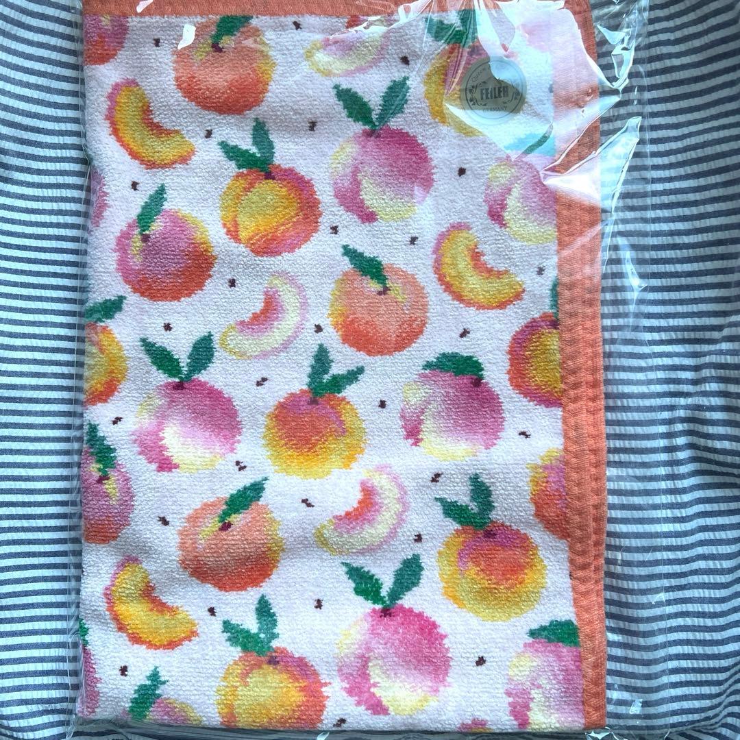 ラブラリーバイフェイラー 新品　プティバス おくるみ ピーチドット　限定