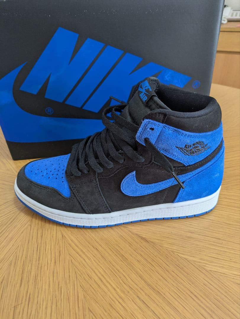 AIR JORDAN 1 RETRO HI OG 黒×青　26.5センチ