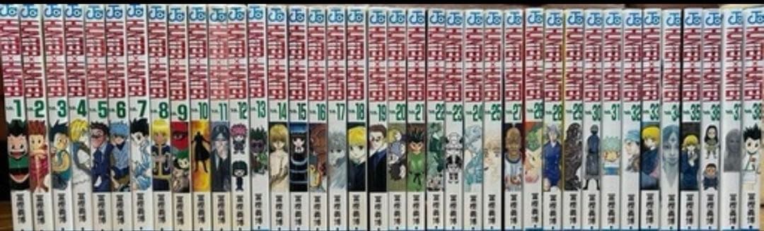 HUNTER × HUNTER ハンターハンター 1巻~38巻 全巻セット