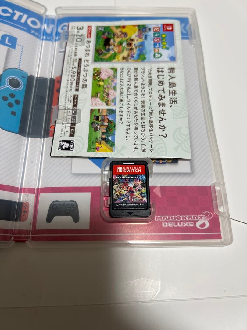 ソフト5本まとめ売りスマブラ&マリカー8&まリパ&スプラトゥーン2.3