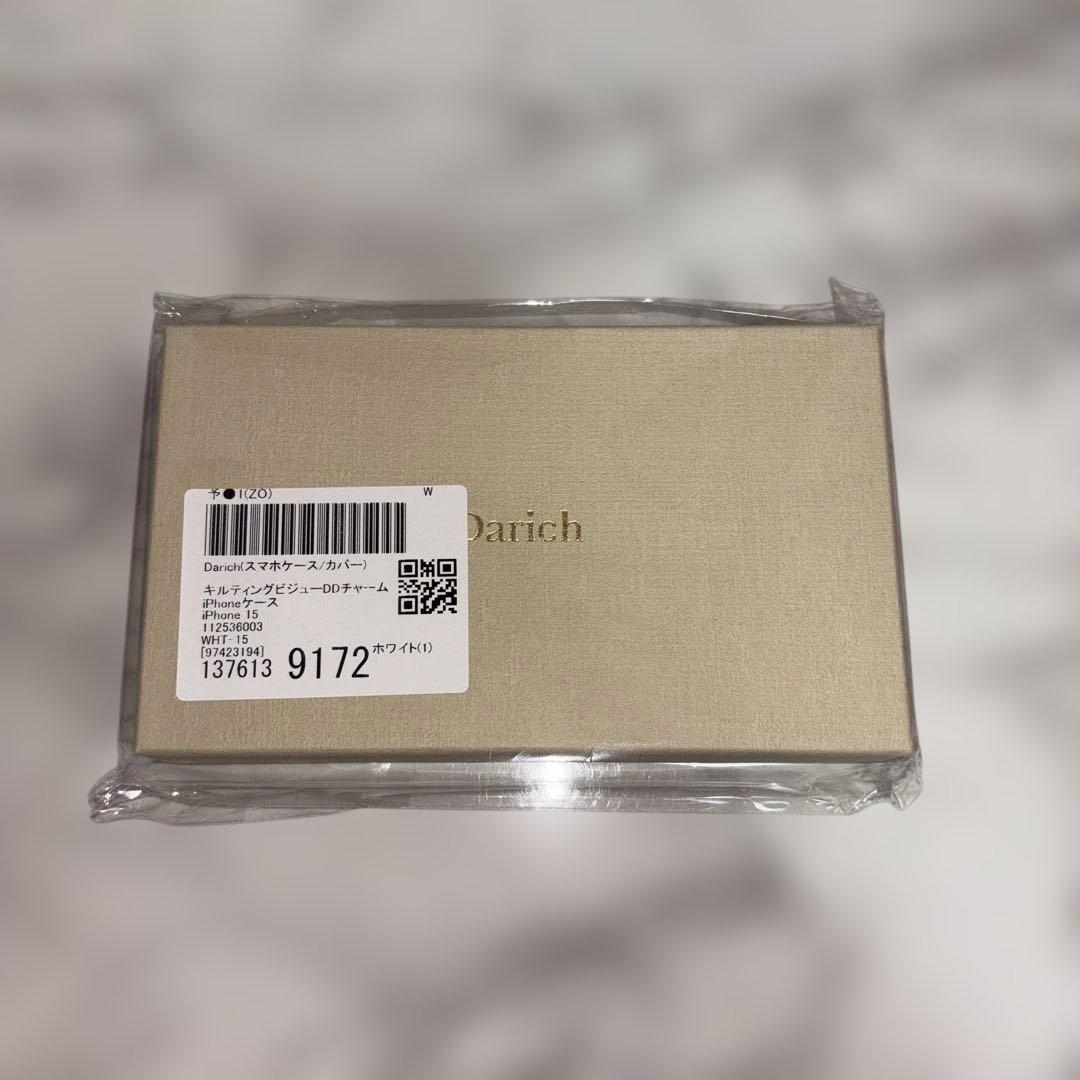<値下げ>Darich キルティングビジューDDチャームiPhone15ケース