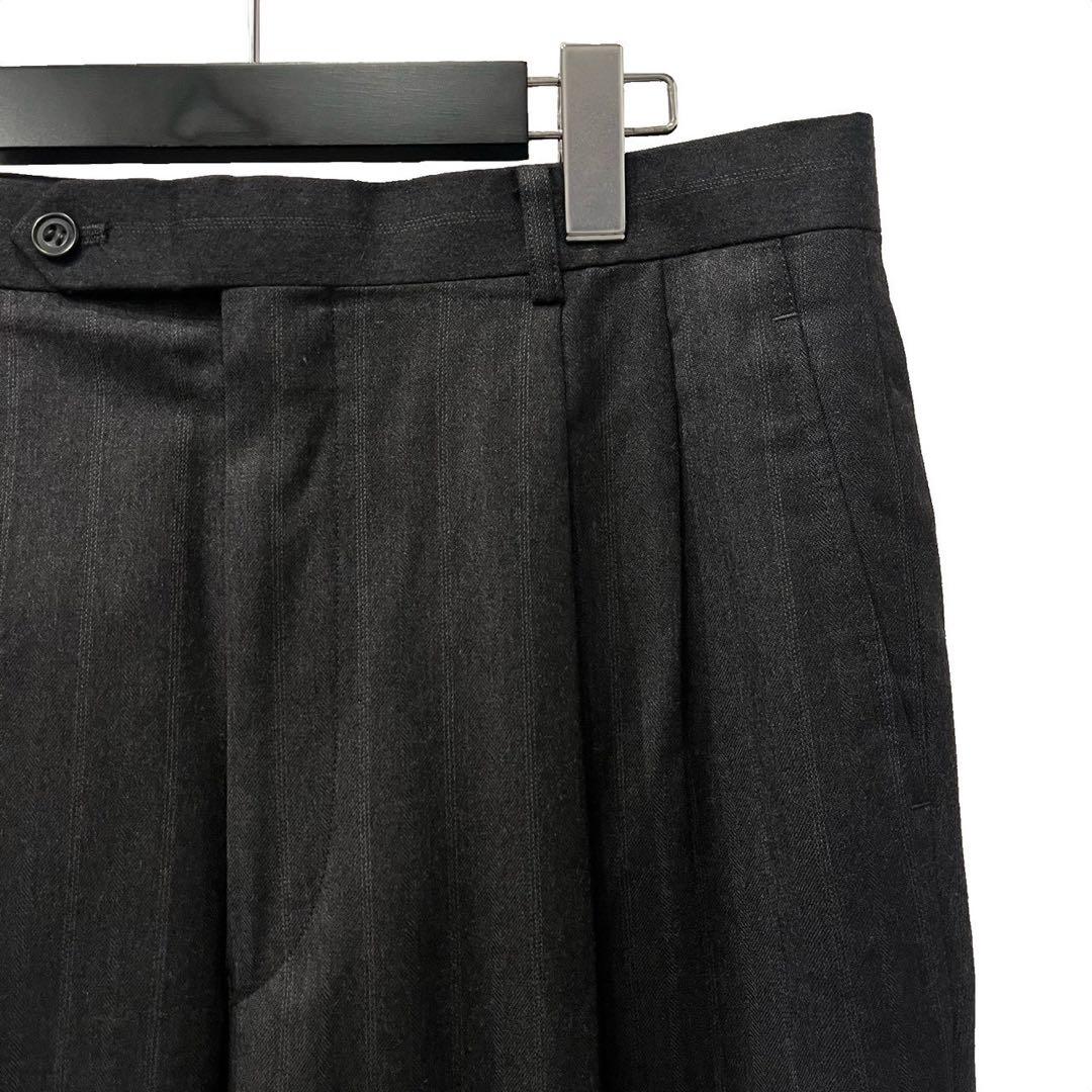 90s Christian DIOR ウールスラックス 名作 HOMME