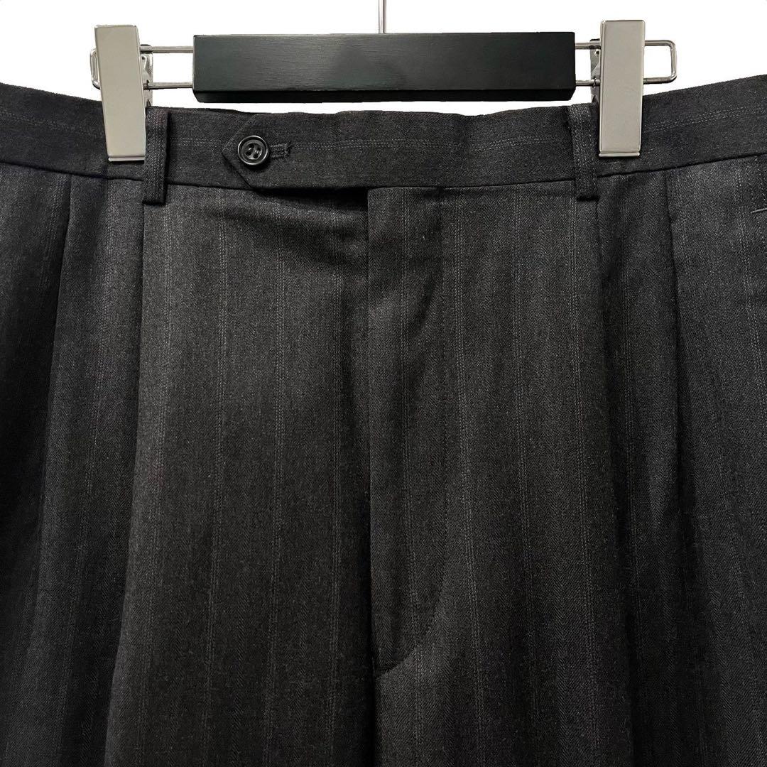 90s Christian DIOR ウールスラックス 名作 HOMME