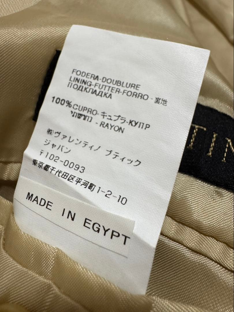 90s VALENTINO ROMA ヴァージンウール テーラードジャケット