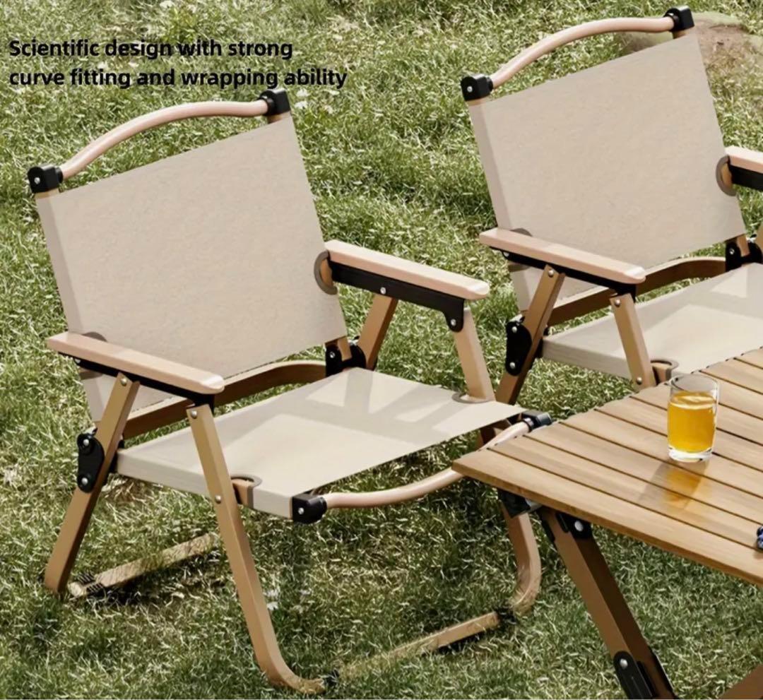 アウトドア チェア 2脚 ローチェア キャンプ 軽量 折りたたみ コンパクト