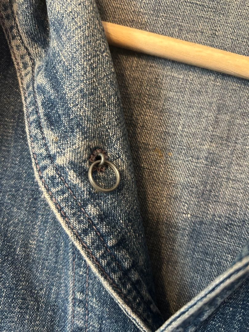 1940年代 US NAVY デニムカバーオール　40s us navy