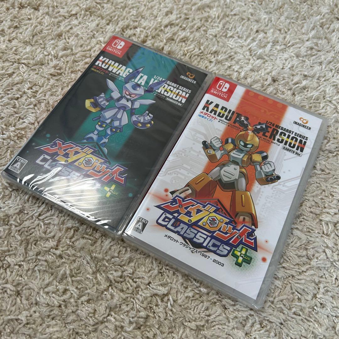 ソフト新品未開封！ メダロット クラシックス プラス アドバンス switch