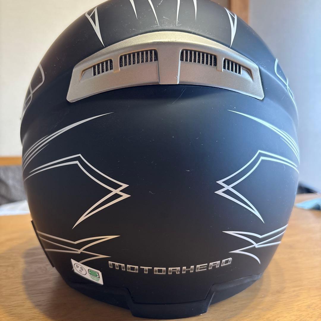 フルフェイスヘルメット ブラック/ インカム付き