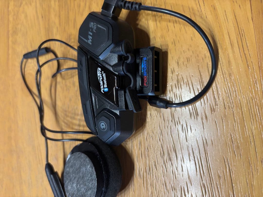 フルフェイスヘルメット ブラック/ インカム付き