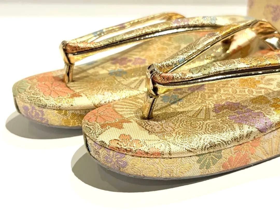 七五三 7歳女の子用　はこせこセット 和小物　草履