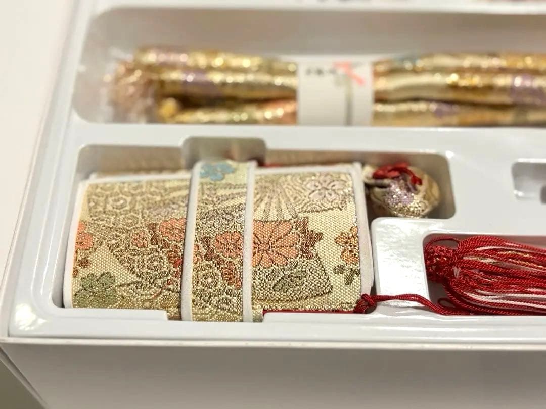 七五三 7歳女の子用　はこせこセット 和小物　草履