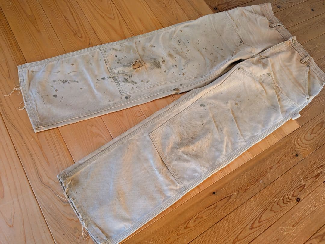 USA製/Carhartt/カーハート/W34L32/ダブルニーペインターパンツ