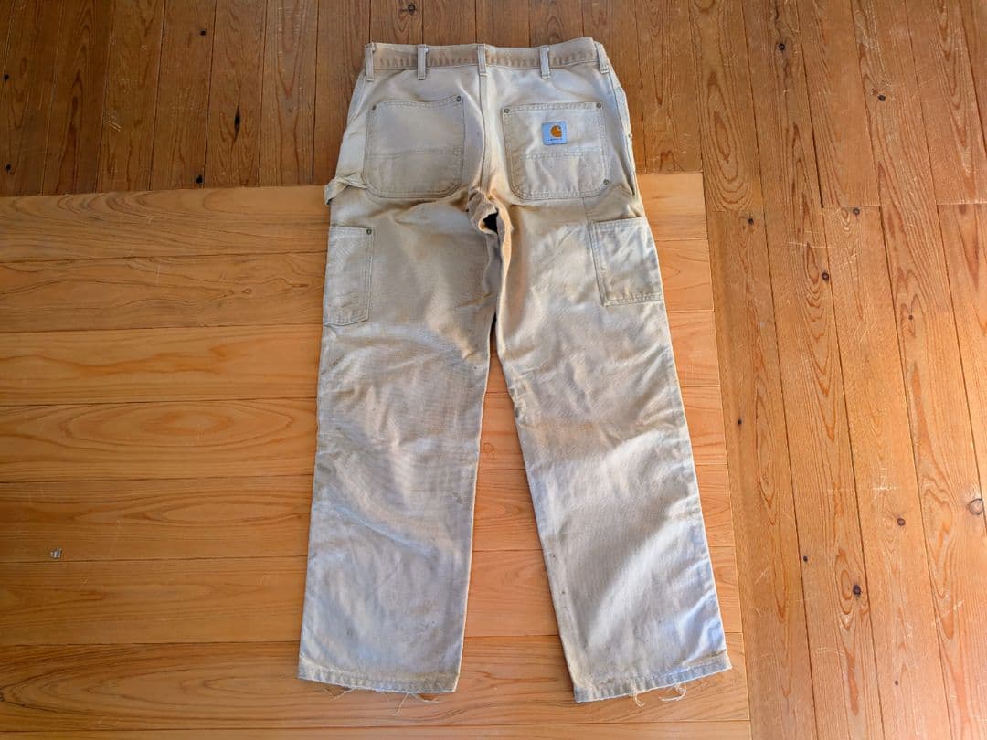 USA製/Carhartt/カーハート/W34L32/ダブルニーペインターパンツ