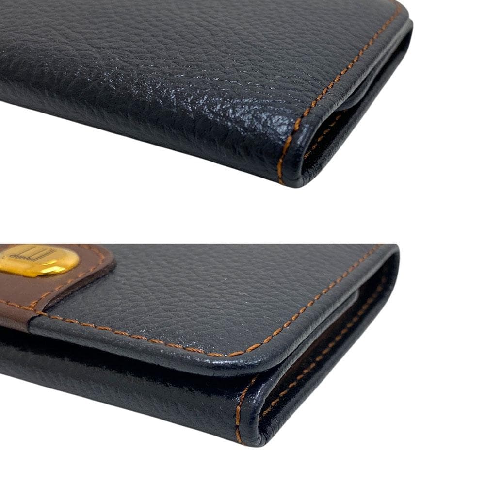 未使用 dunhill ダンヒル レザー キーケース カードケース ヴィンテージ