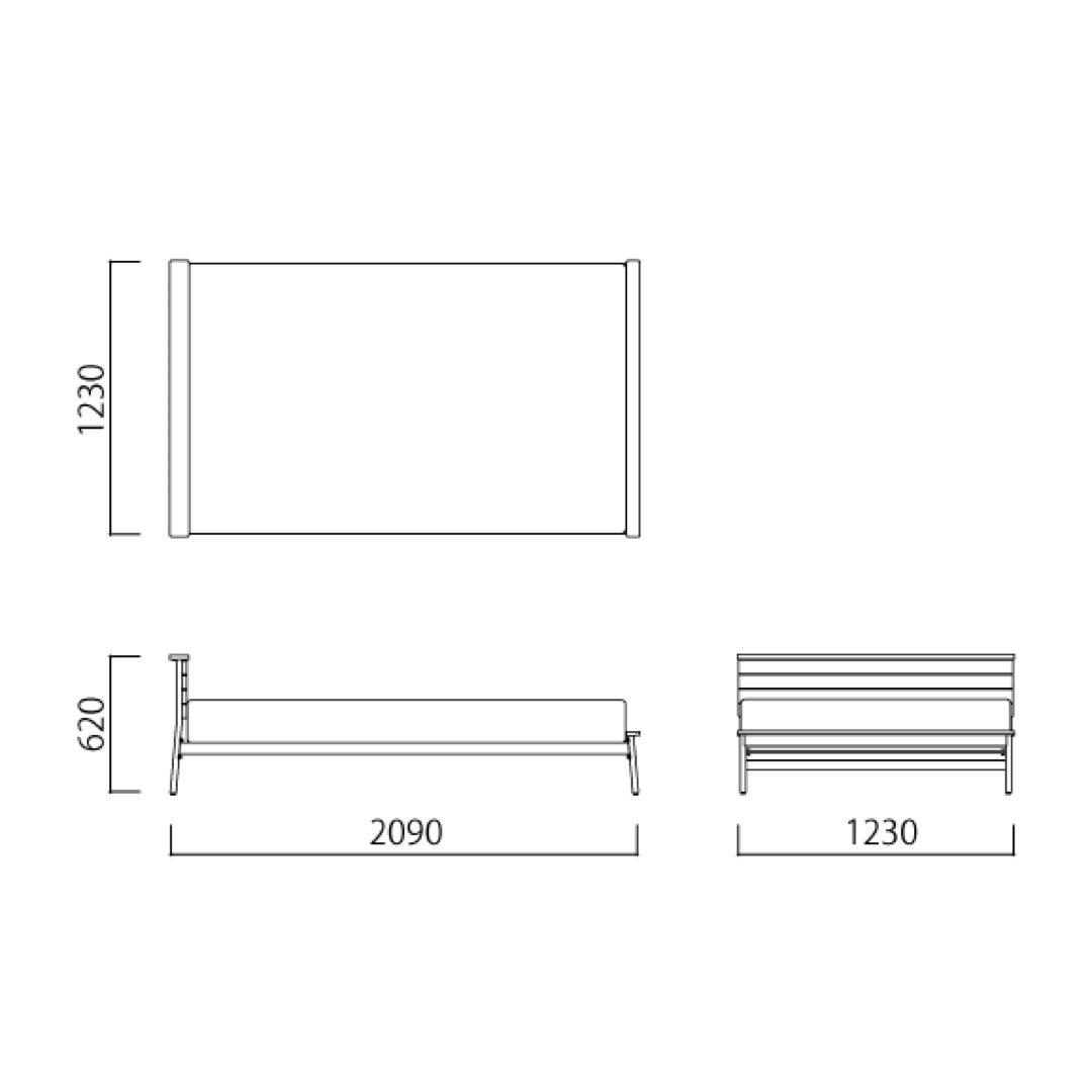 引取りゆっきー　最終値下げ！IDEE PANCA BEDセミダブル