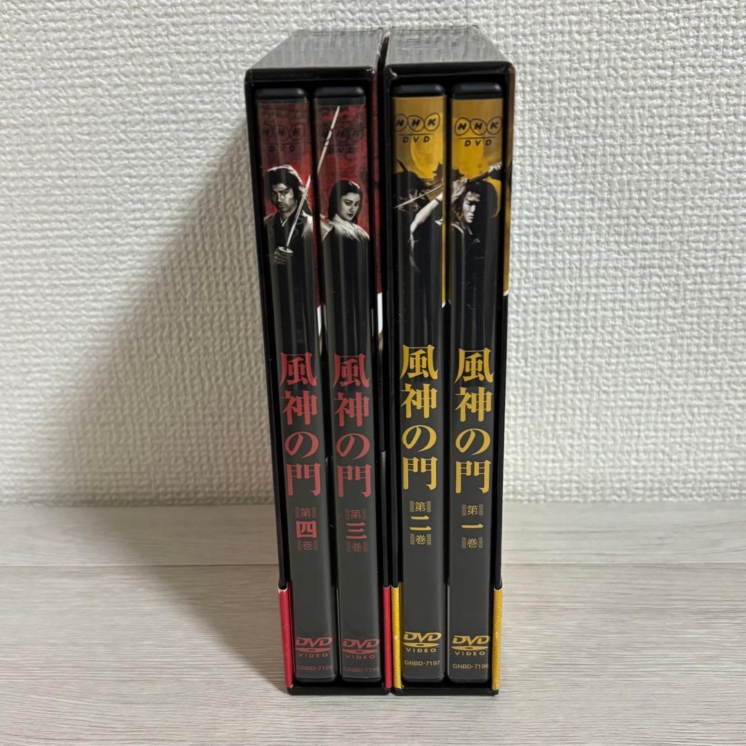 【美品】風神の門 第壱集・第弍集セット DVD-box 原作：司馬遼太郎