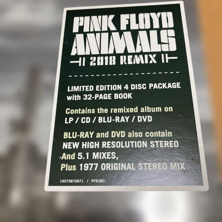 新品未開封★ピンク・フロイド「Animals」Deluxe Version
