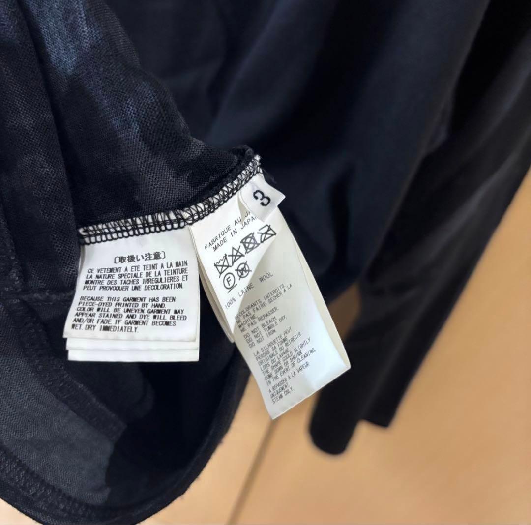 ヨウジヤマモト　クルーネックニット ポケット付き