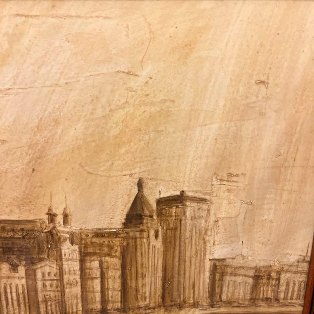 【yz ab】アンティーク調壁掛け画