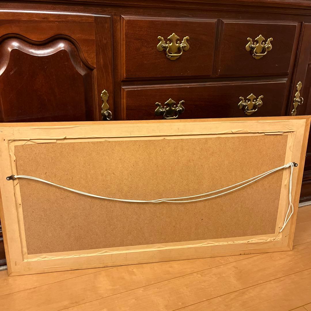 【yz ab】アンティーク調壁掛け画