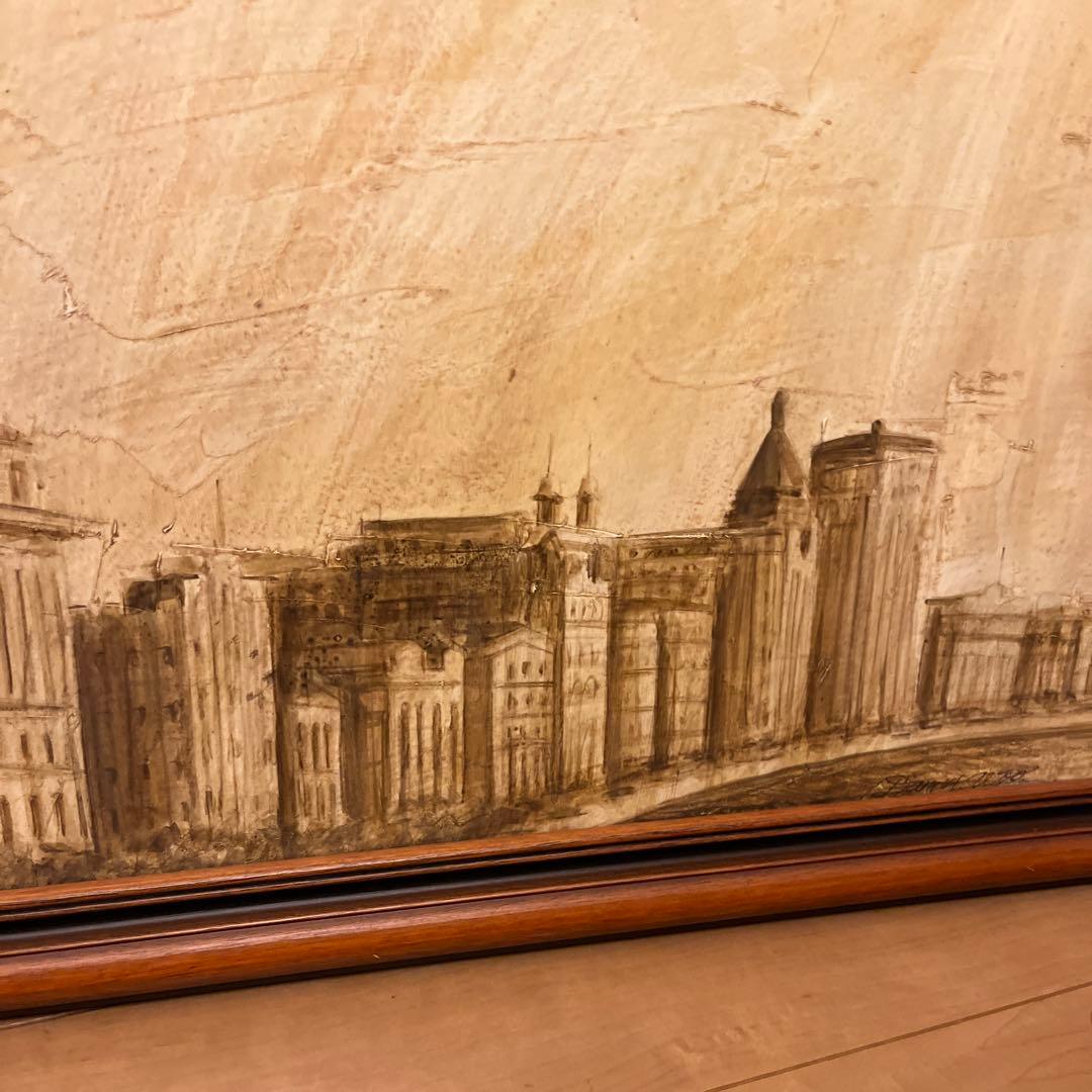 【yz ab】アンティーク調壁掛け画