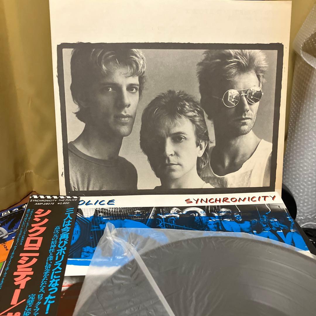 【美品・帯付】ポリス（The Police）日本盤LPレコード 4枚セット