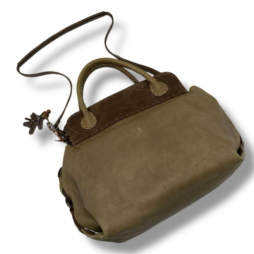 希少 HENRY BEGUELIN レザー 2WAY バッグ メンズ 大容量