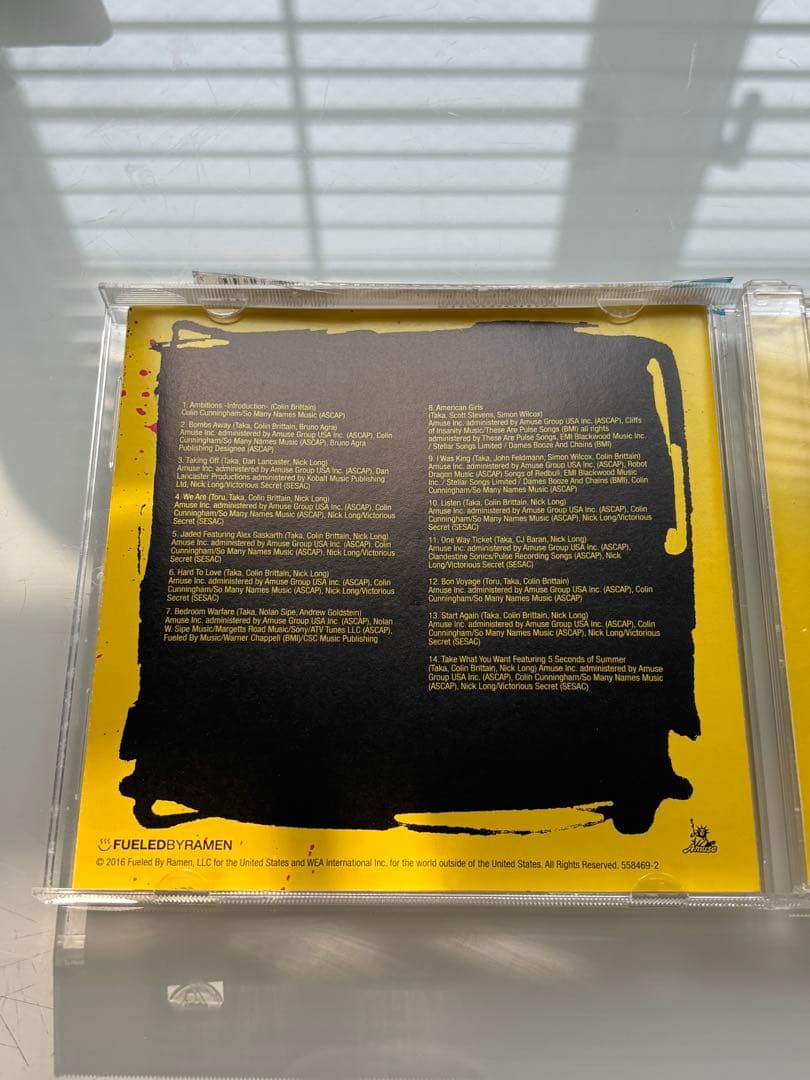 ONE OK ROCK AMBITIONS サイン入り