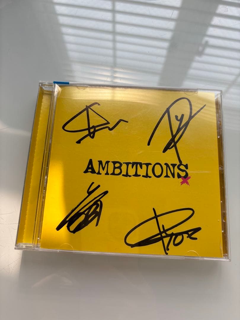 ONE OK ROCK AMBITIONS サイン入り