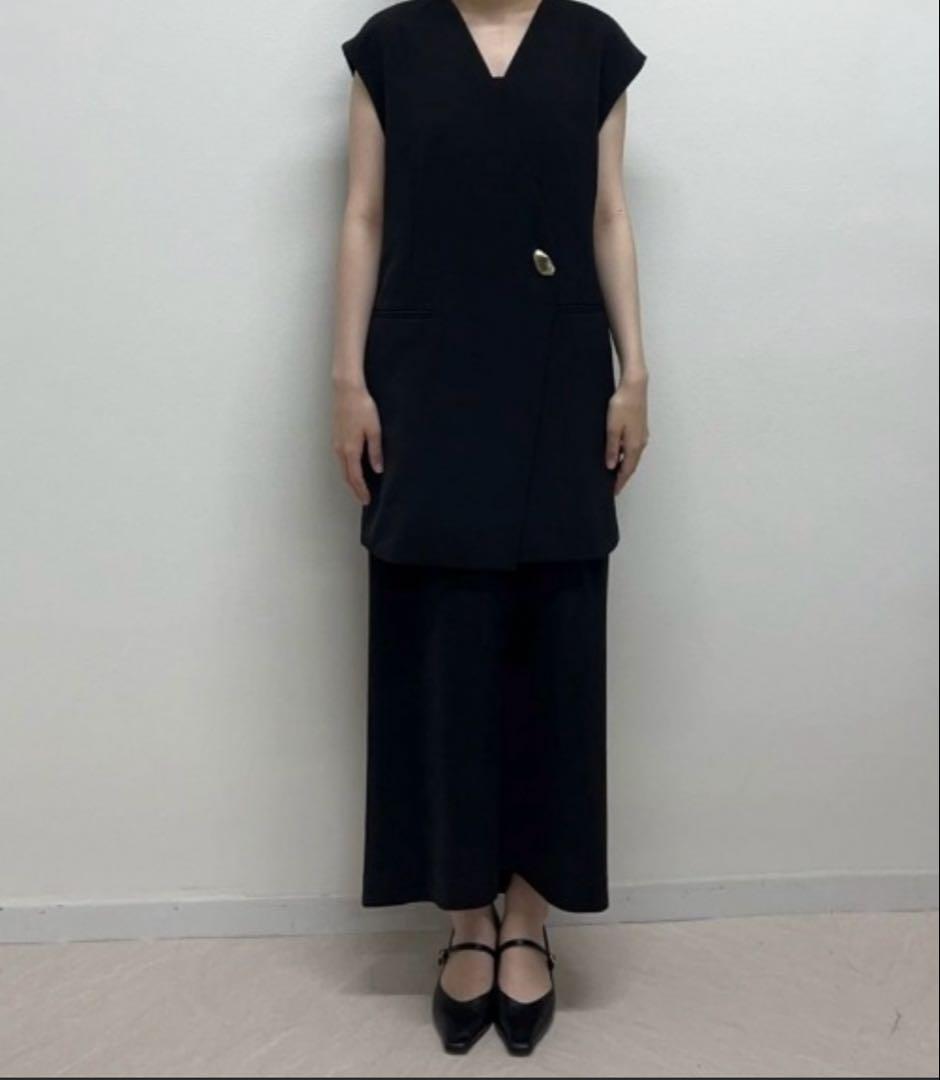 ANDRESD バックシアージレセットアップドレス Lサイズ