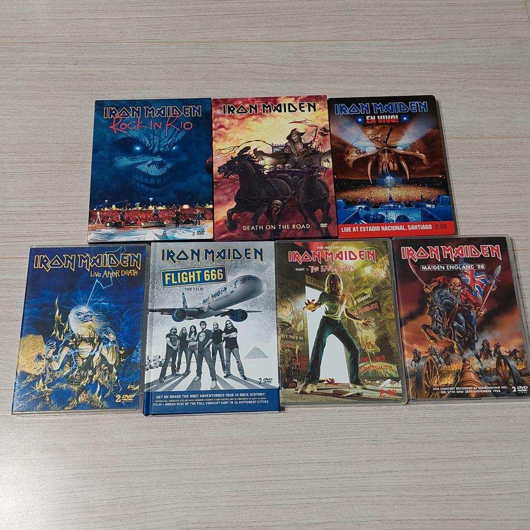 アイアン・メイデン DVD7点 初回生産国内盤