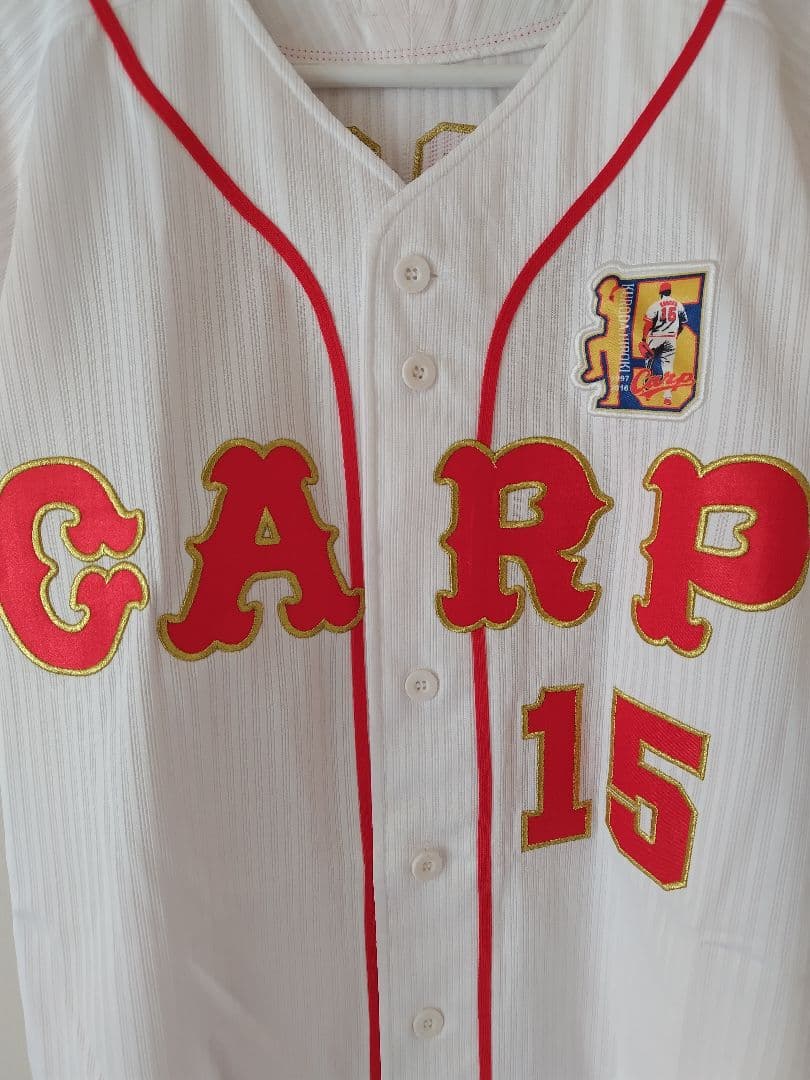 最終価格【アレンジ品】広島東洋カープ 黒田 引退記念イベント ユニフォーム L