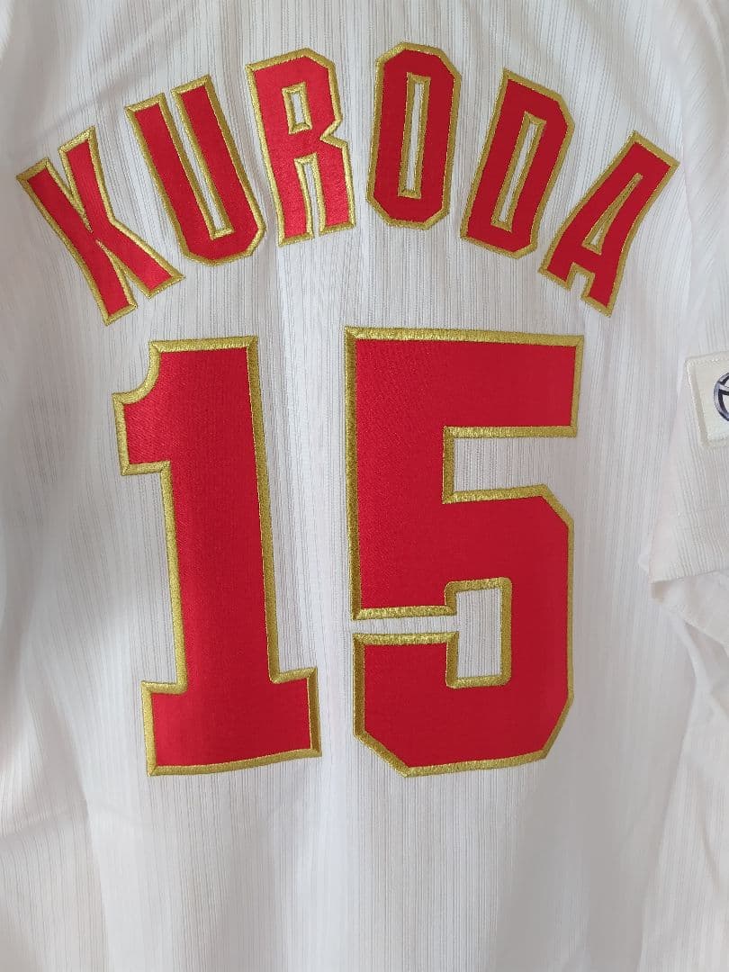 最終価格【アレンジ品】広島東洋カープ 黒田 引退記念イベント ユニフォーム L