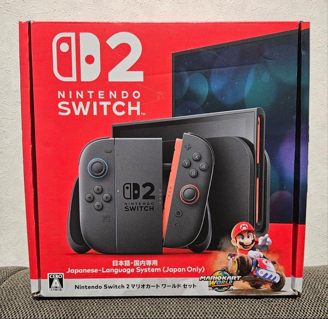 Nintendo Switch2 本体 マリオカートワールド 新品未開封
