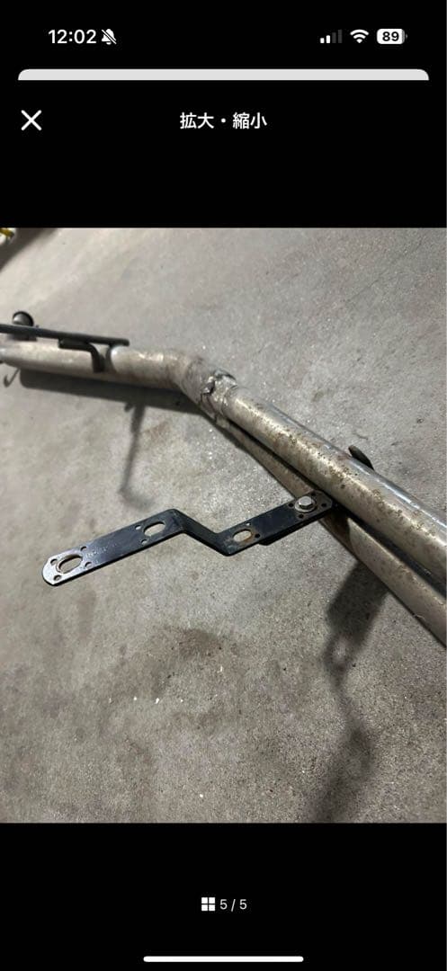 スズキ　アルト　HA24S ストレートマフラー　ワンオフ