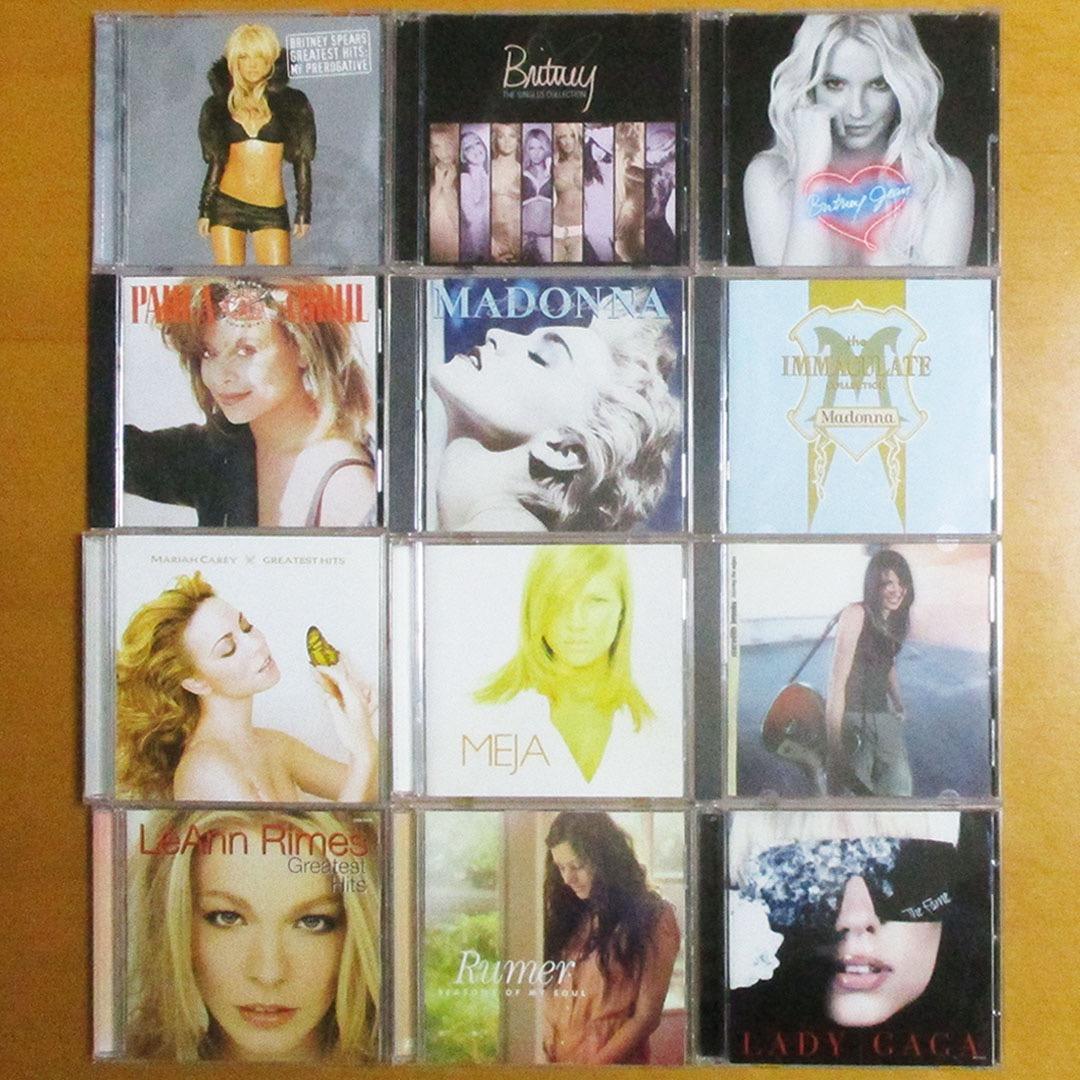 洋楽新旧歌姫のCD、52枚セット