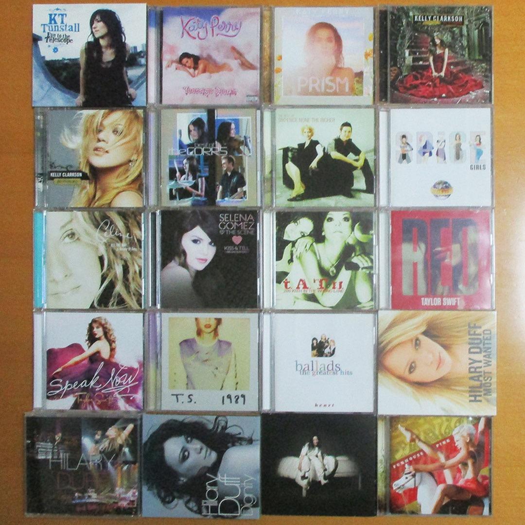 洋楽新旧歌姫のCD、52枚セット